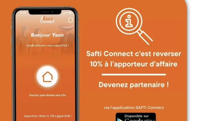 L'application "Safti Connect", Licques, Thomas et Catherine Immobilier by SAFTI